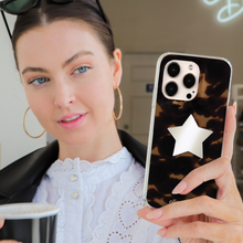 Load image into Gallery viewer, Stick-On Mirror Phone Decal - Star