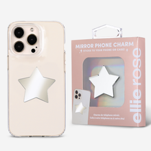 Load image into Gallery viewer, Stick-On Mirror Phone Decal - Star