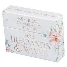 Load image into Gallery viewer, 88 Great Conversations Starters for Husbands & Wives