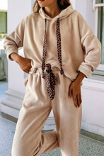 Cargar imagen en el visor de la galería, LDC Pullover Hoodie and High Waist Pants Corduroy Suit
