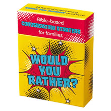 Cargar imagen en el visor de la galería, Conversation Starters for Families, "Would you Rather"?