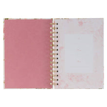 Cargar imagen en el visor de la galería, Journal Wirebound Pink Floral His Grace 2 Cor. 12:9