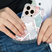 Load image into Gallery viewer, Stick-On Mirror Phone Decal - Star