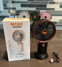Load image into Gallery viewer, Rechargeable Mini Fan