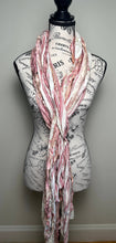 Load image into Gallery viewer, Fringe Scarf - Vintage Rose
