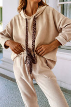 Cargar imagen en el visor de la galería, LDC Pullover Hoodie and High Waist Pants Corduroy Suit