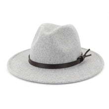 Cargar imagen en el visor de la galería, AUTUMN AND WINTER CLASSIC FLAT BRIM JAZZ HAT