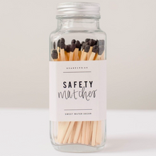 Load image into Gallery viewer, White Chic Safety Matches, Glass Jar