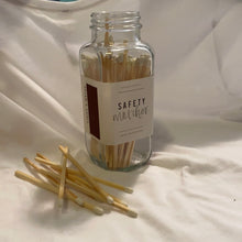 Load image into Gallery viewer, White Chic Safety Matches, Glass Jar
