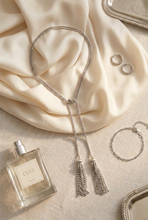 Cargar imagen en el visor de la galería, Lasso Tassel Lariat Necklace PVD Waterproof
