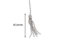 Cargar imagen en el visor de la galería, Lasso Tassel Lariat Necklace PVD Waterproof

