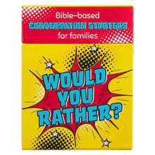 Cargar imagen en el visor de la galería, Conversation Starters for Families, "Would you Rather"?

