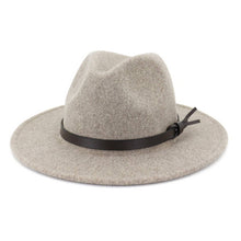 Cargar imagen en el visor de la galería, AUTUMN AND WINTER CLASSIC FLAT BRIM JAZZ HAT
