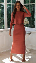 Load image into Gallery viewer, Knitted Up 2Pc Skirt Set
