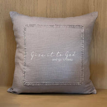 Cargar imagen en el visor de la galería, Give it to God and Go to Sleep - Pillow Cover
